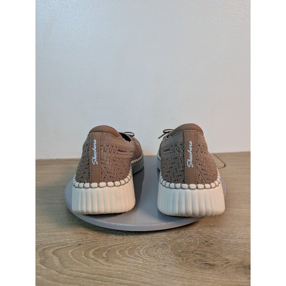 Skechers Wilshire Blvd 100822 Slip-On ShoesSize 9 Boat Shoes Memory Foam Beige - Picture 5 of 10